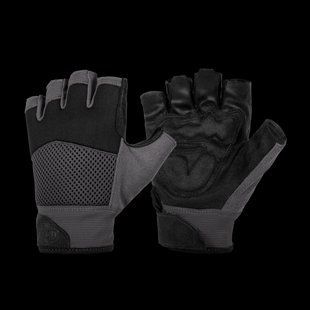 Стрілкові рукавички без пальців Helikon-Tex Half Finger Mk2 Black / Shadow Grey RK-HF2-NE-0135B M1255551219 фото