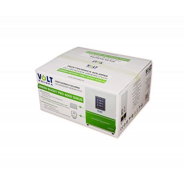 Інвертор сонячний Volt Polska GREEN BOOST PRO 4000 SINUS (160-500VDC) W2081 фото
