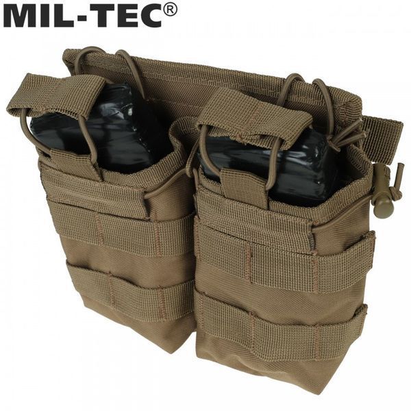 Подсумок двойной универсальный MIL-TEC Double Coyote 13497019 M932 фото