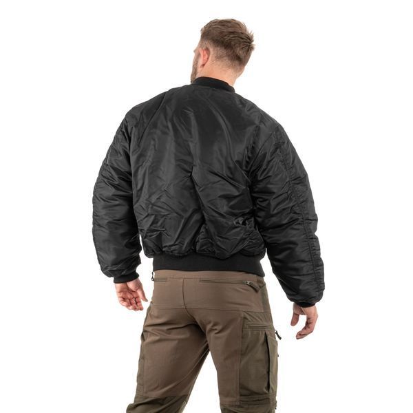 Куртка Mil-Tec MA-1 Flyers Basic Black 10402002 S P123450 фото