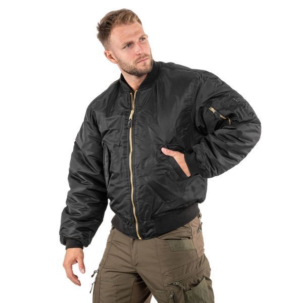 Куртка Mil-Tec MA-1 Flyers Basic Black 10402002 S P123450 фото