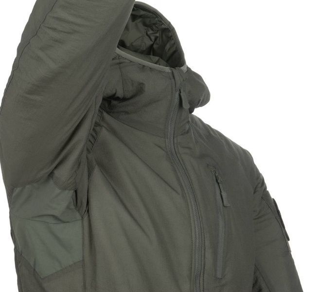 Куртка с капюшоном и компрессионным мешком Helikon-Tex Wolfhound Hoodie Shadow Grey KU-WLH-NL-35 P1237101 фото
