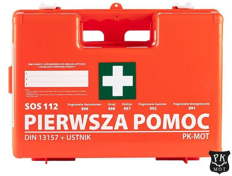 Переносна аптечка першої допомоги PK MOT AZP100 C 28X21X11,5 M12555666 фото