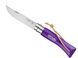 Складной нож Opinel Colorama 07 Violet с темляком 002205 A9961 фото 2