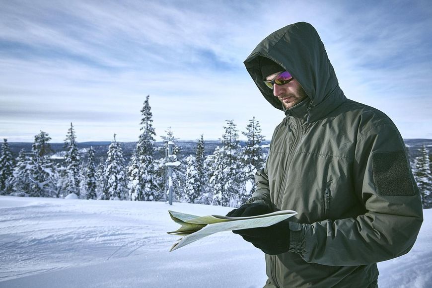 Зимняя куртка легкая Helikon-Tex LEVEL 7 Lightweight Winter Jacket Climashield Coyote KU-L70-NL-11 M1255551575 фото