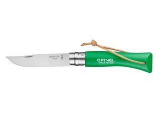 Складаний ніж Opinel Colorama 07 Green з темляком 002210 A9962 фото