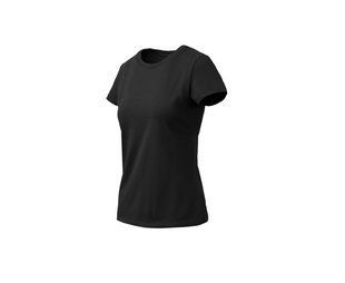 Футболка легка жіноча з коротким рукавом Helikon-Tex Women's T-shirt Slim Organic &mdash; Black TS-TSW-OS-01 A8225 фото