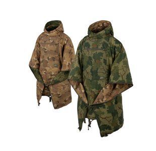Пончо спальний мішок двостороннє Helikon-Tex Swagman Roll &mdash; Camo Leaf / Camo Clouds PO-RSR-NL-1C1DA A8193 фото