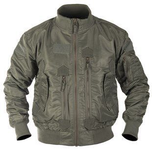 Куртка бомбер демисезонная Mil-Tec Tactical Flight Jacket Olive 10404601 P123451 фото