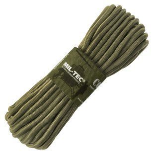 Мотузка шнур Mil-Tec 9 мм x 15 м Olive Drab 15941001-009 P1268 фото
