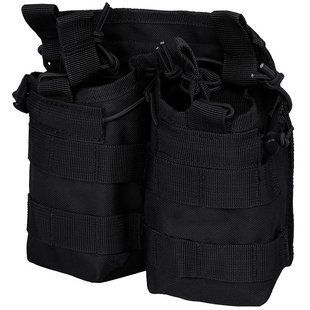 Подсумок для магазина двойной универсальный MIL-TEC Double Black 13497002 M933 фото