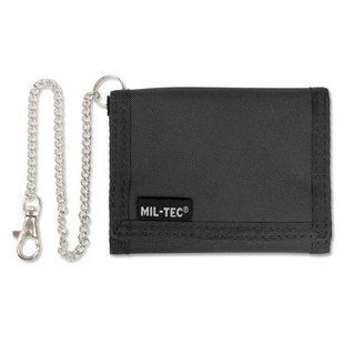 Портмоне з ланцюжком Mil-Tec Black 15811002- N605 фото