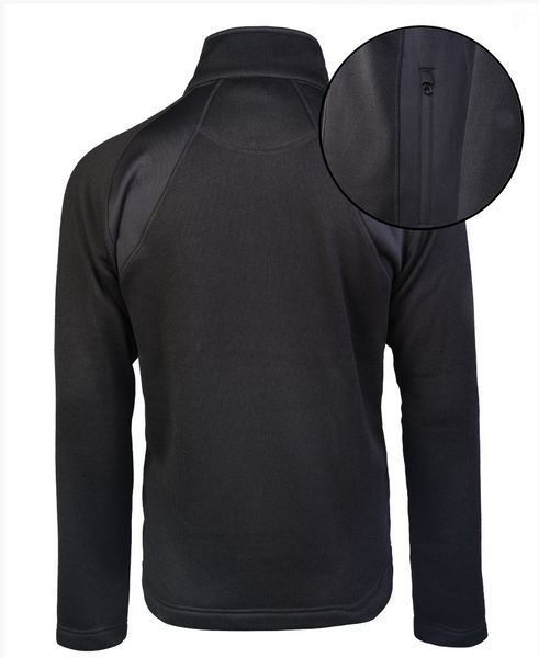Кофта Флисовая Mil-Tec OUTDOOR K&Auml;LTESCHUTZJACKE STRUCTURE-FLEECE Black 10856802 A9952 фото