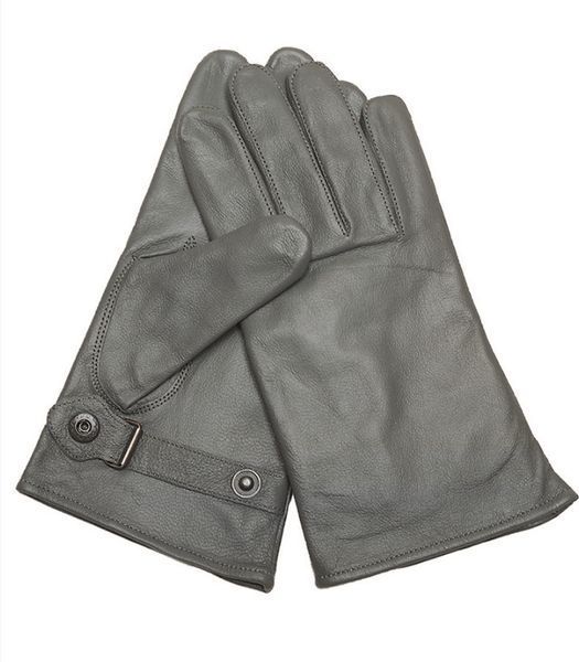 Рукавички Рукавиці outdoor шкіряні Mil-Tec BW Grey 12506008- P1236706 фото
