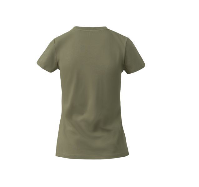 Футболка легкая женская с коротким рукавом Helikon-Tex Women's T-shirt Slim Organic - Black TS-TSW-OS-01 A8225 фото