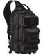 Рюкзак на одне плече Mil-Tec One Strap Assault Pack Large 25 л tactical black 14059288- P123678 фото 1