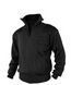 Светр зі змійкою Mil-Tec STRICKJACKE 80/WO 20/PAN Black 10820002- A8431 фото 3