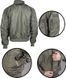 Куртка бомбер демісезонна Mil-Tec Tactical Flight Jacket Olive 10404601 P123451 фото 2
