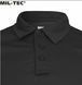 Футболка поло Mil-Tec QuickDry 1/2 ARM Black 10961002 M125555707 фото 3