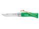 Складаний ніж Opinel Colorama 07 Green з темляком 002210 A9962 фото 1