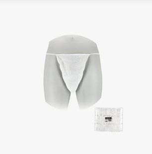 Трусы-стринги мужские одноразовые REIS STRING-MEN W белый UNI A8543 фото