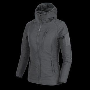 Куртка женская+Компрессионный мешок Helikon-Tex WOLFHOUND Hoodie Apex Shadow Grey KU-WWH-NL-35 M1255552128 фото