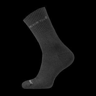 Шкарпетки трекінгові легкі та міцні Helikon-Tex All Round Black 3 пари SK-ARS-CB-01 M1255551089 фото