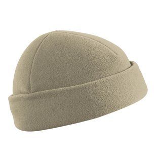 Шапка докер флисовая Helikon-Tex DOKERKA FLEECE KHAKI M1255551842 фото