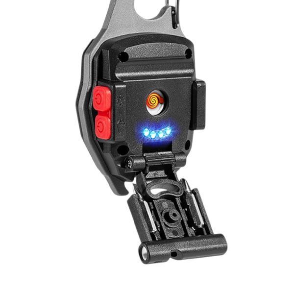 Брелок EDC 8в1 фонарик COB JB-01 зажигалка резак отвертка свисток открывашка JB Tacticals JB-FLS-0001-GRN A9830 фото