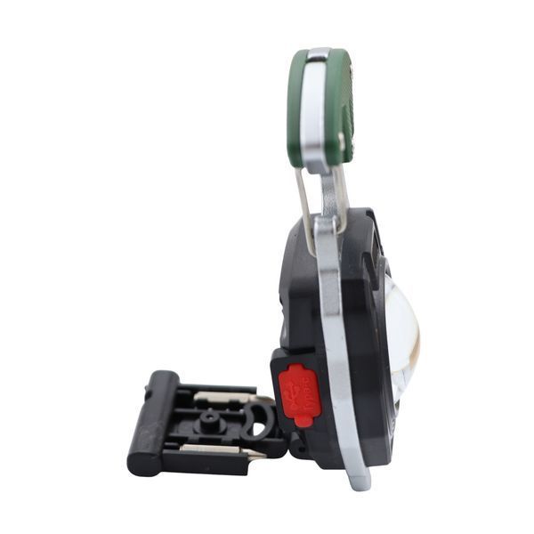 Брелок EDC 8в1 фонарик COB JB-01 зажигалка резак отвертка свисток открывашка JB Tacticals JB-FLS-0001-GRN A9830 фото