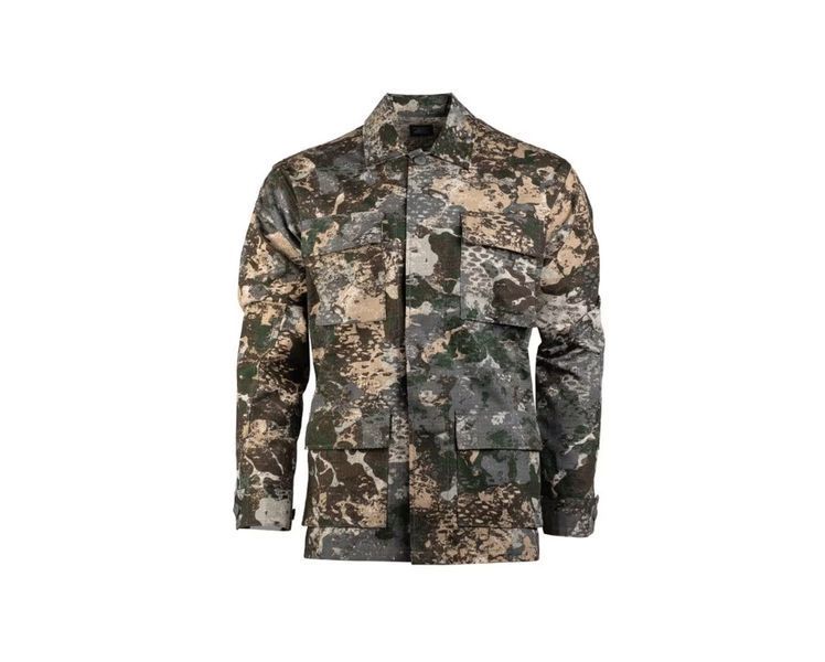 Кітель 100% бавовна толстовка військовий Mil-Tec Teesar BDU Rip-Stop Phantomleaf WASP I Z1B 11843365- P123442 фото