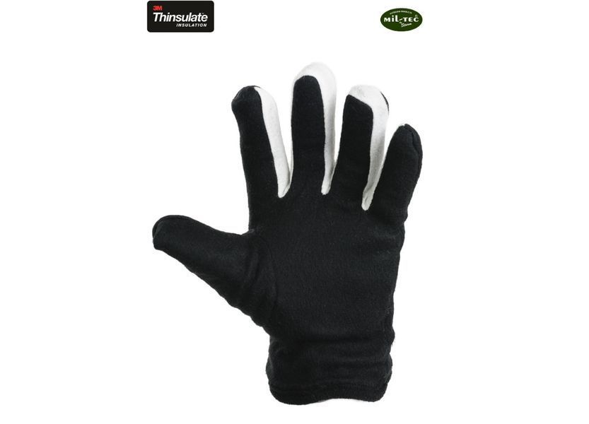 Перчатки зимние Перчатки outdoor Mil-Tec Fleece Black 12534002 P1236717 фото