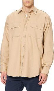 Сорочка Mil-Tec TROPENHEMD 1/1 ARM COTTON KHAKI 10933004- A8438 фото