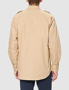 Сорочка Mil-Tec TROPENHEMD 1/1 ARM COTTON KHAKI 10933004- A8438 фото