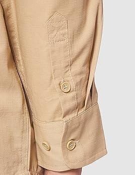 Сорочка Mil-Tec TROPENHEMD 1/1 ARM COTTON KHAKI 10933004- A8438 фото