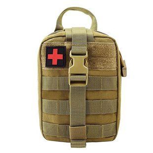 Аптечка першої допомоги тактична військова сумка JB Tacticals IFAK Molle койот JB-BAG-0003-BRN A9128 фото