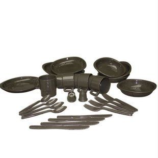 Набір посуду Mil-Tec Olive Touristic з 26 передм 14687000 M1255551340 фото