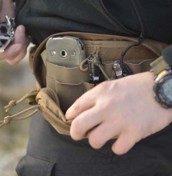 Поясная сумка Helikon-Tex BANDICOOT CORDURA Coyote TB-BDC-CD-11 M1255551741 фото