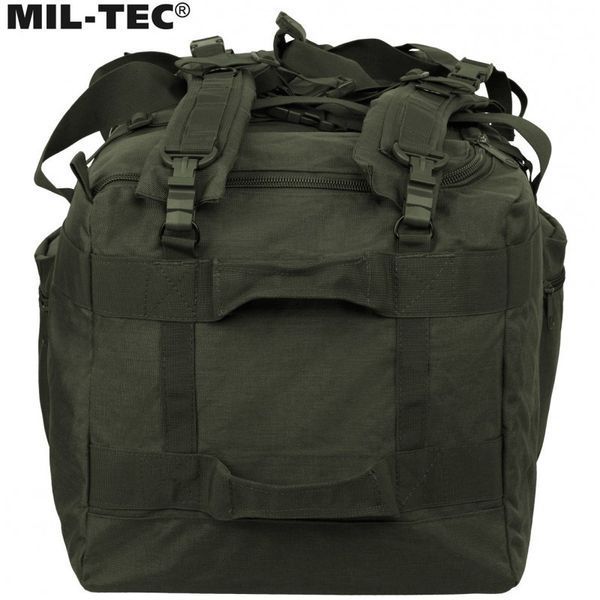 Сумка валіза таРюкзак на коліщатках Mil-Tec 110 л Olive 13854001 M1255551532 фото