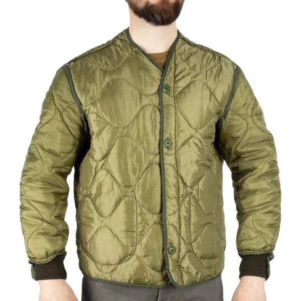 Підстібка американська для куртки M65 Mil-Tec OLIV 10313001- P123432 фото