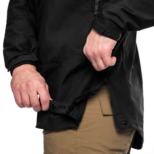 Куртка анорак Outdoor Helikon-Tex WOODSMAN DuraCanvas Black KU-WDN-DC-01 M1255552119 фото