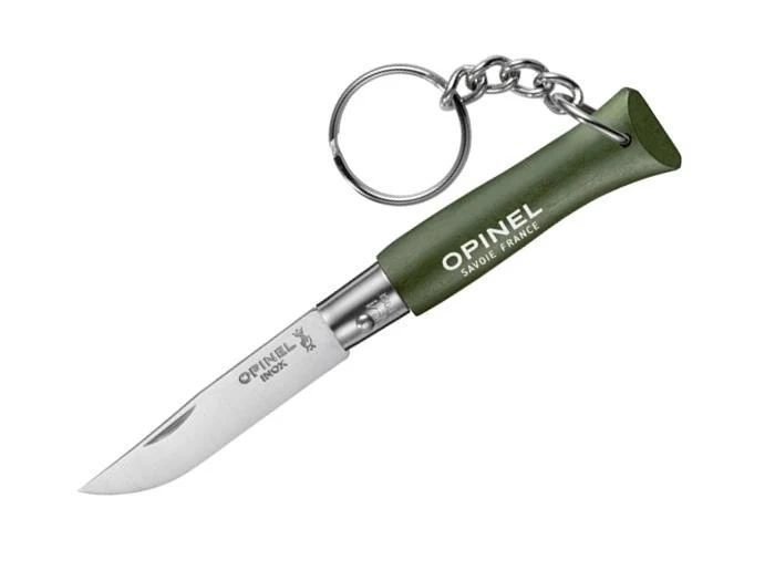 Брелок-ніж Opinel Inox Colorama No 04 хакі 002054 A9964 фото