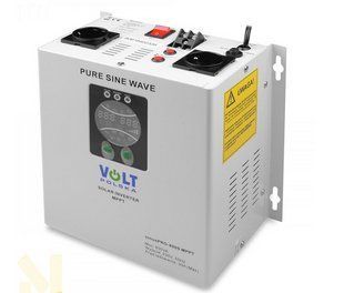 Инвертор Volt Polska SINUS PRO 800 S 12/230V (500/800W) + 30A MPPT W2012 фото