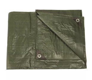 Тент тактичний Mil-Tec Tarpaulin 3.85 x 5 м Olive 14241301 P123517 фото
