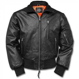 Куртка из кожи наппа Бундесвер Mil-Tec BW Black 10461002- P1237453 фото