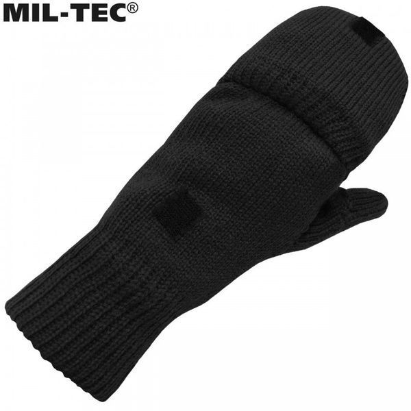 Перчатки складные Mil-Tec THINSULATE Black 12545002- M1255552020 фото