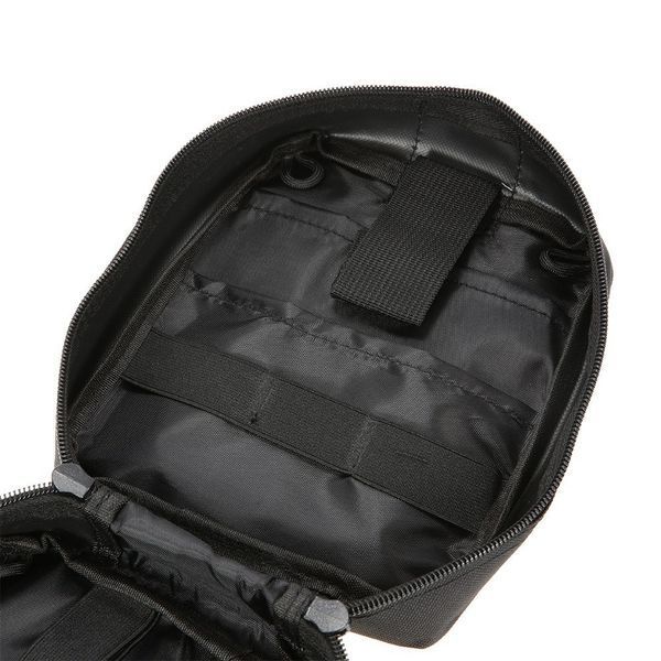 Аптечка первой помощи тактическая военная сумка JB Tacticals IFAK Molle черная JB-BAG-0003-BLK A9129 фото