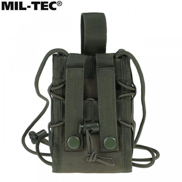 Сумка-подсумок для телефона Mil-Tec MOLLE Pocket Olive 13492001 N775 фото