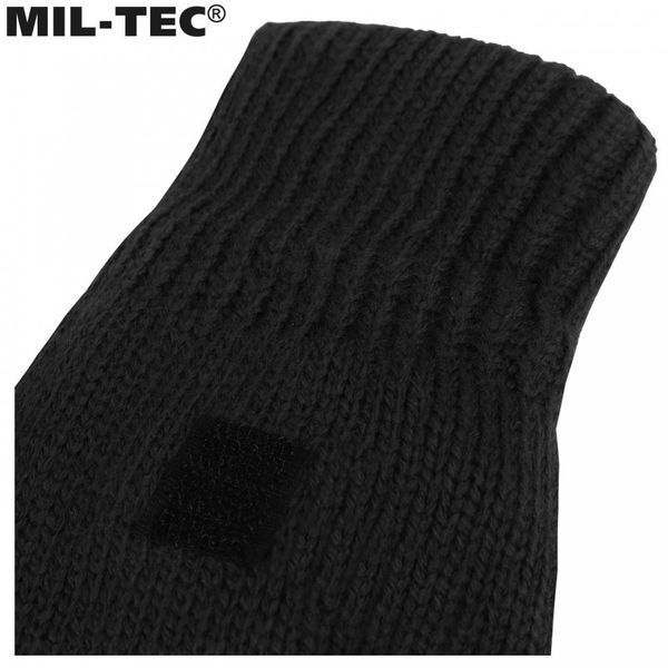Перчатки складные Mil-Tec THINSULATE Black 12545002- M1255552020 фото