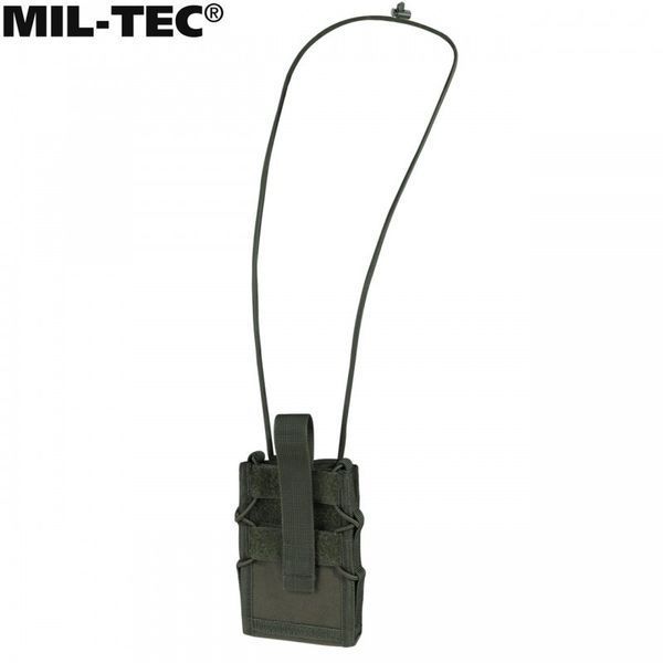 Сумка-подсумок для телефона Mil-Tec MOLLE Pocket Olive 13492001 N775 фото